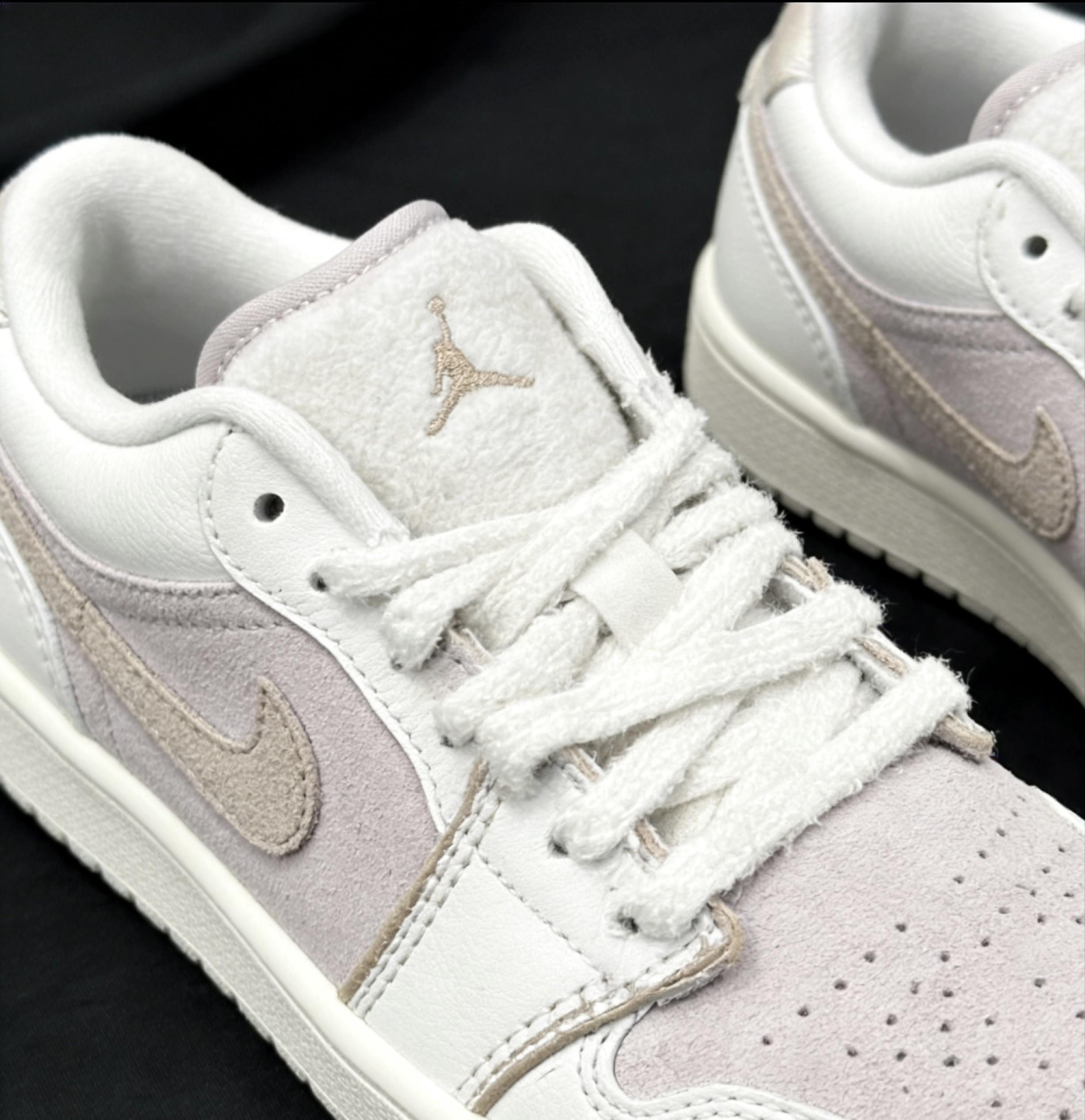 春日踏青必备|软乎乎浅粉AJ1太好穿了